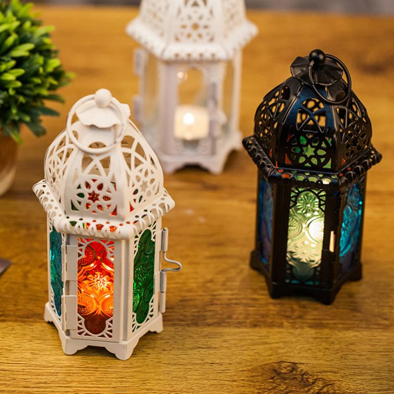 Moroccan Style Iron Candle Holder